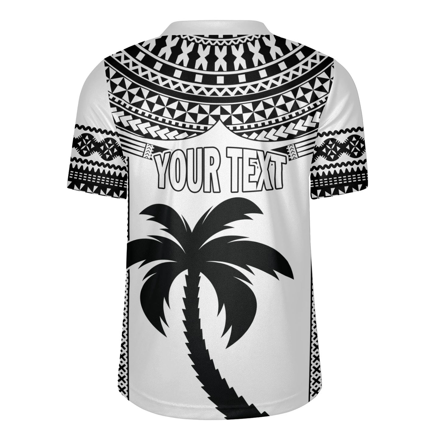Fiji Rugby Jersey Flying Fijians Rugby Tribal Pattern 2023