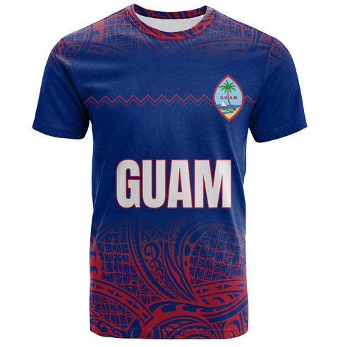 Guam T-Shirt White Latte Stone Guam Polynesian