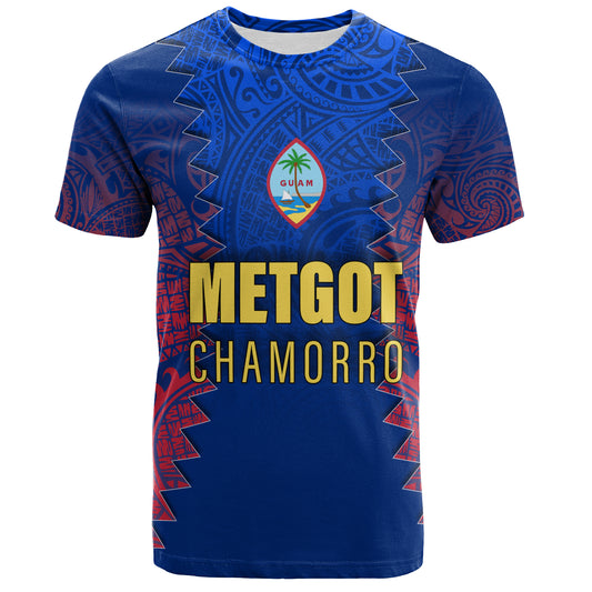 Guam T-Shirt Metgot Chamorro Latte Stone Guam Polynesian