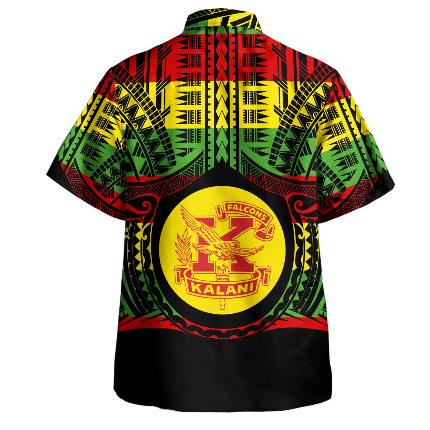 Hawaii Hawaiian Shirt Kalani High School Reggae Color Polynesian