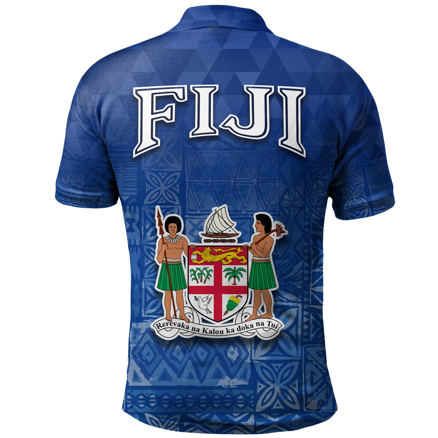 Fiji Polo Shirt Loloma Fijian Love Polynesian