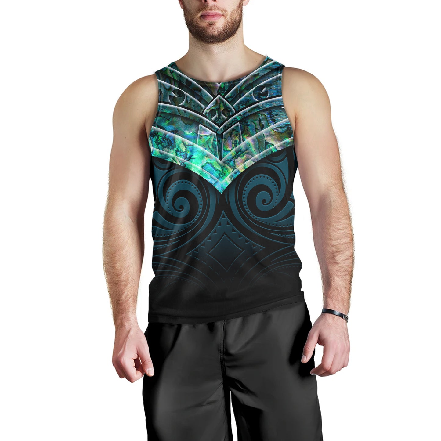 New Zealand Tank Top NZ Warriors PÄua Style