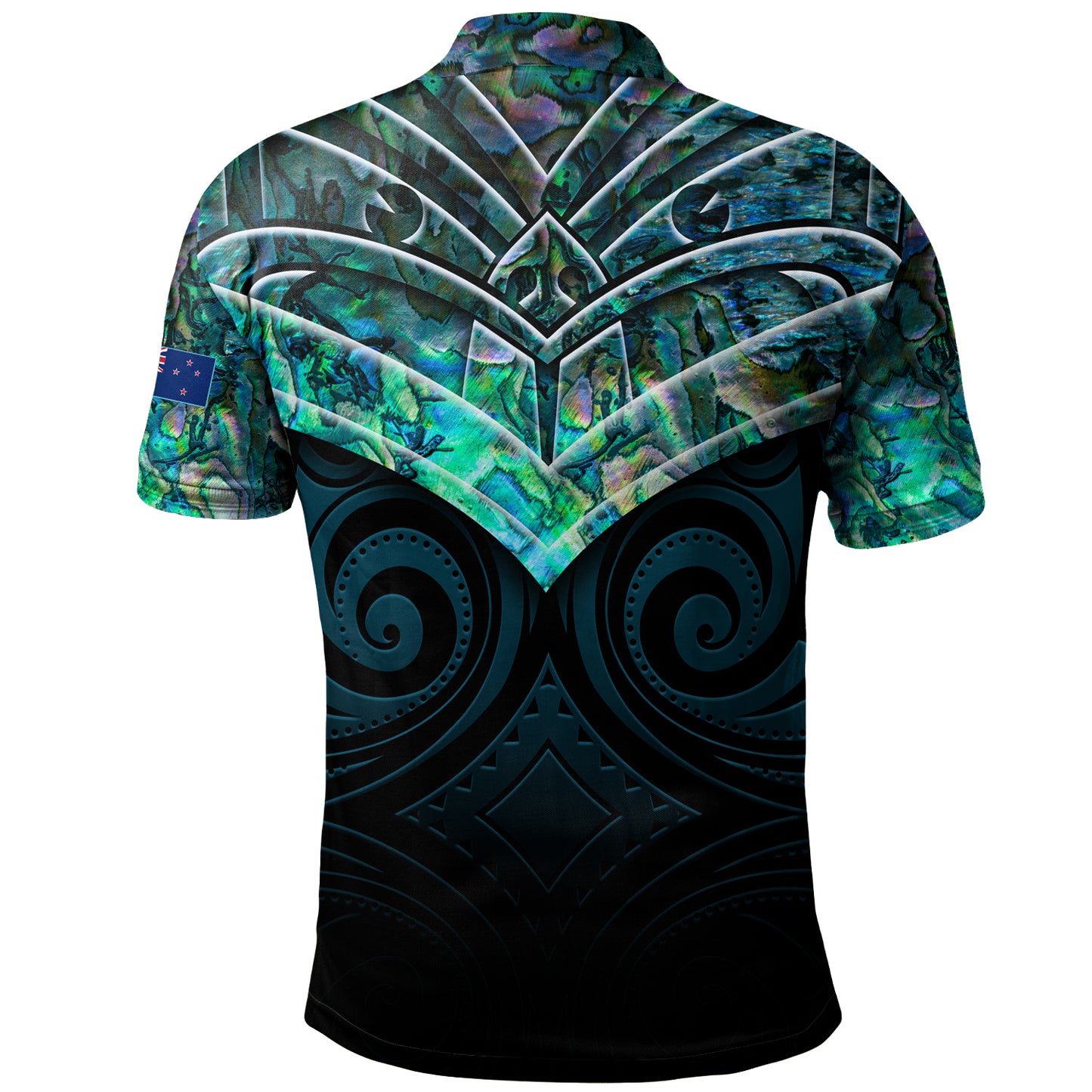 New Zealand Polo Shirt NZ Warriors PÄua Style