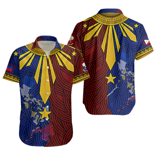 Philippines Filipinos Short Sleeve Shirt Beautiful Philippines Sunshine Style