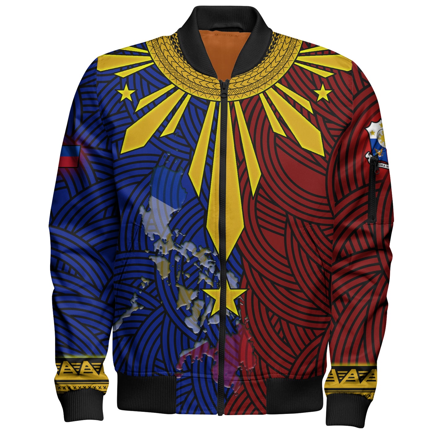 Philippines Filipinos Bomber Jacket Beautiful Philippines Sunshine Style