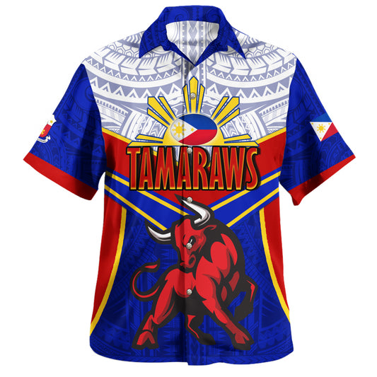 Philippines Filipinos Custom Personalised Hawaiian Shirt Tribal Sun Traditional Patterns