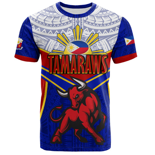 Philippines Filipinos T-Shirt Tamaraws Mascot Sport Style
