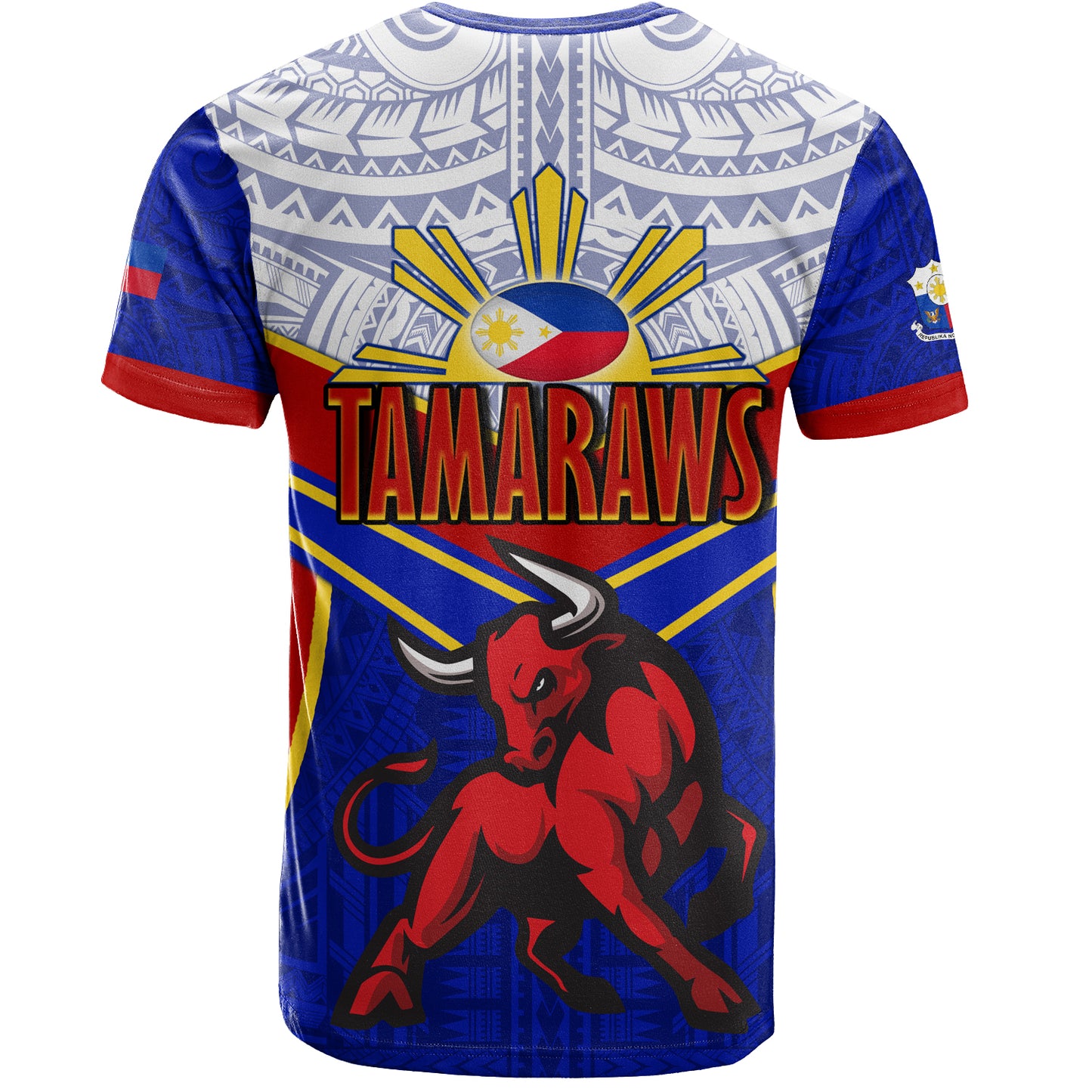 Philippines Filipinos T-Shirt Tamaraws Mascot Sport Style