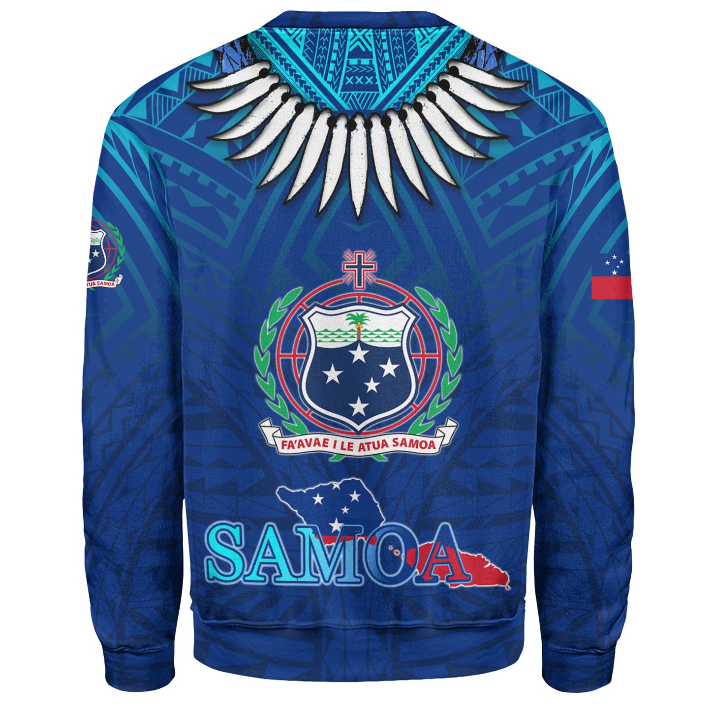 Samoa Sweatshirt Happy Independence Day Samoa
