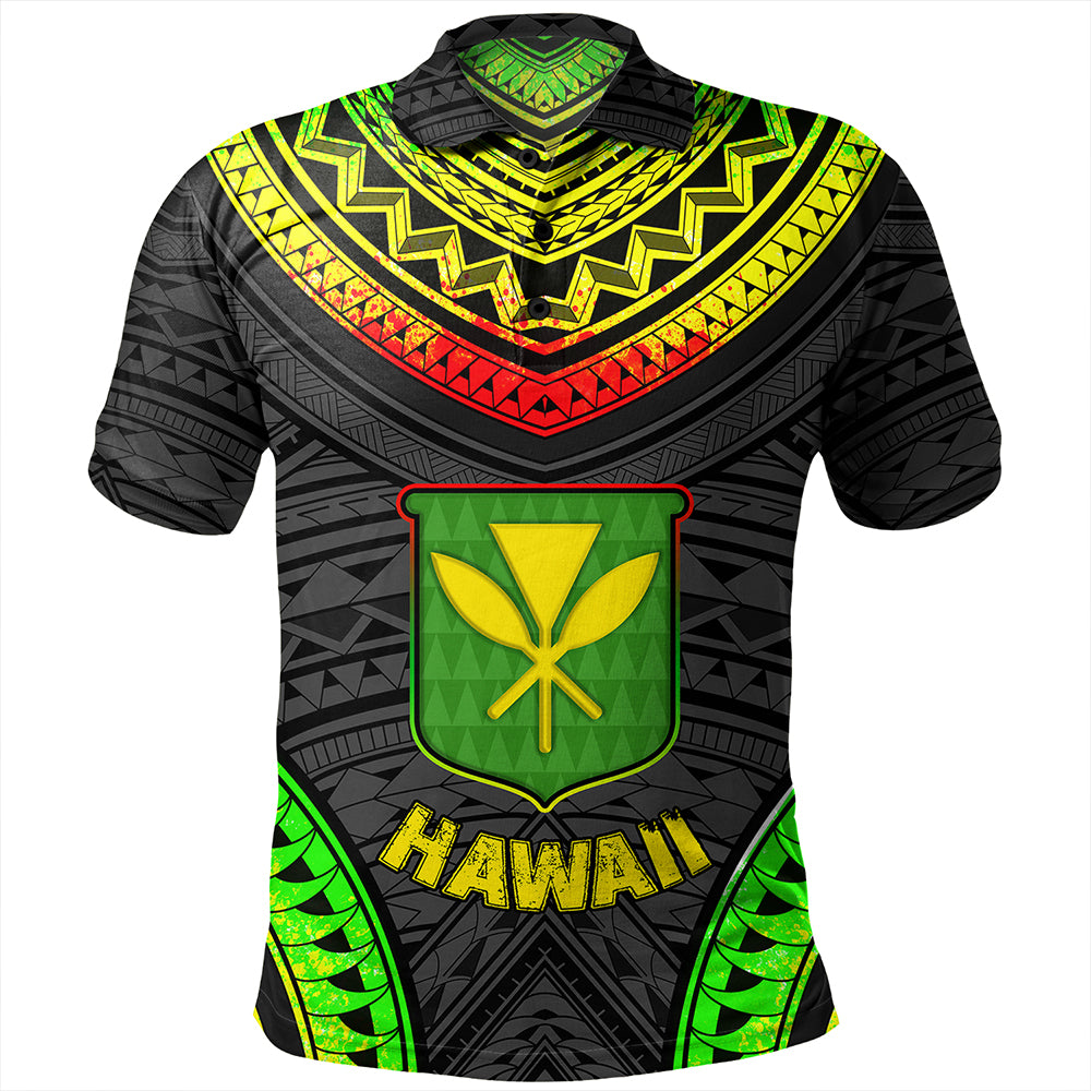 Hawaii Polo Shirt Kanaka Maoli Polynesian Pattern Bet