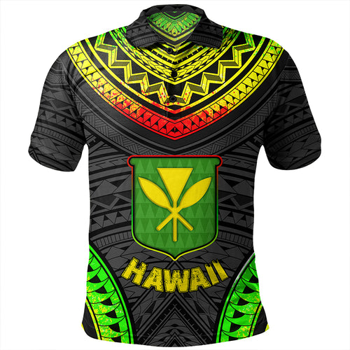 Hawaii Polo Shirt Kanaka Maoli Polynesian Pattern Bet