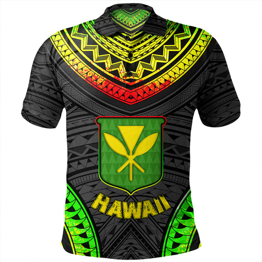 Hawaii Polo Shirt Kanaka Maoli Polynesian Pattern Bet