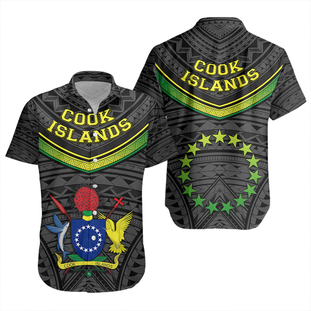Cook Islands Short Sleeve Shirt Polynesian Authen