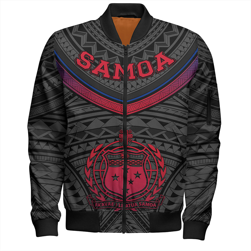 Samoa Bomber Jacket Polynesian Authen