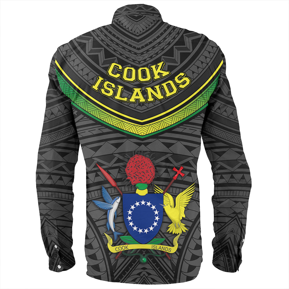 Cook Islands Long Sleeve Shirt Polynesian Authen