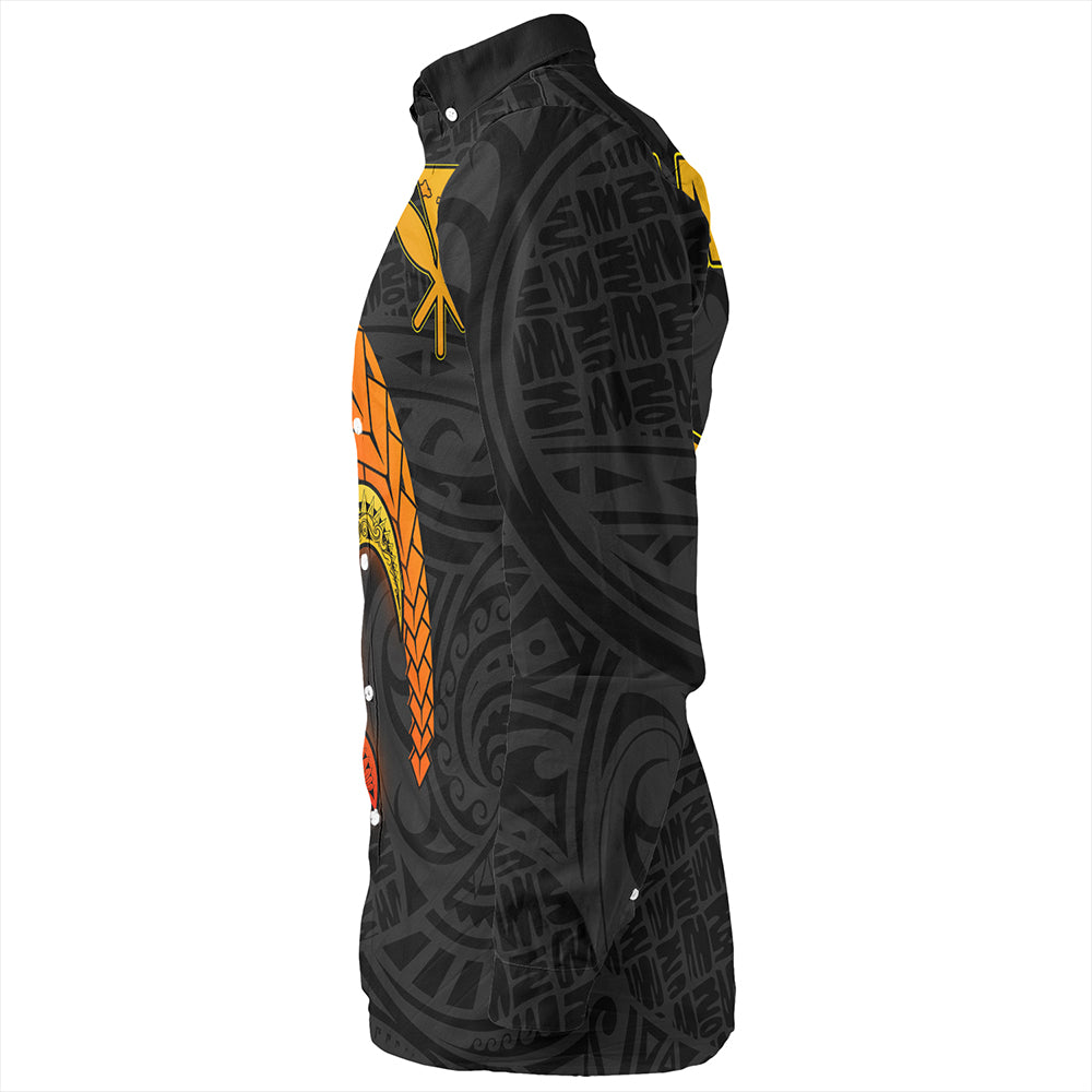 Hawaii Polynesian Turtle Tropical Long Sleeve Shirt