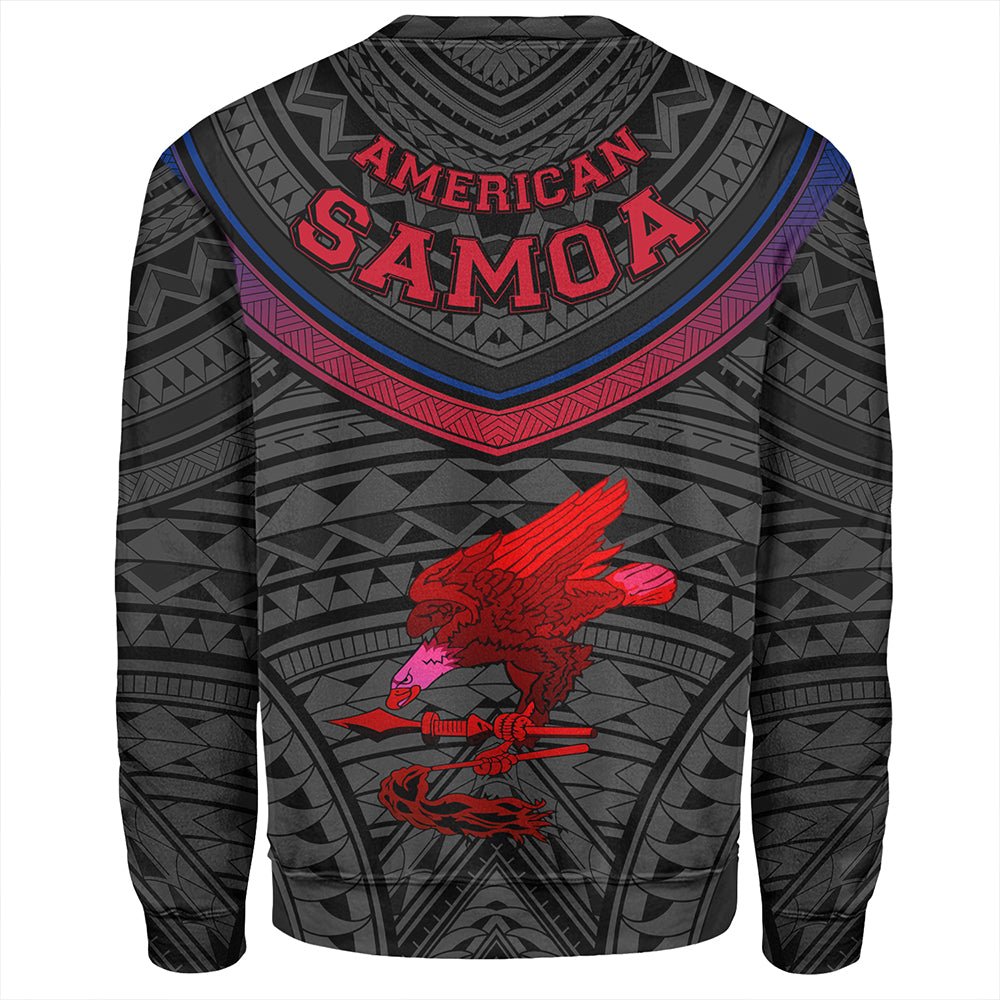 Samoa Sweatshirt American Samoa Polynesian Authen