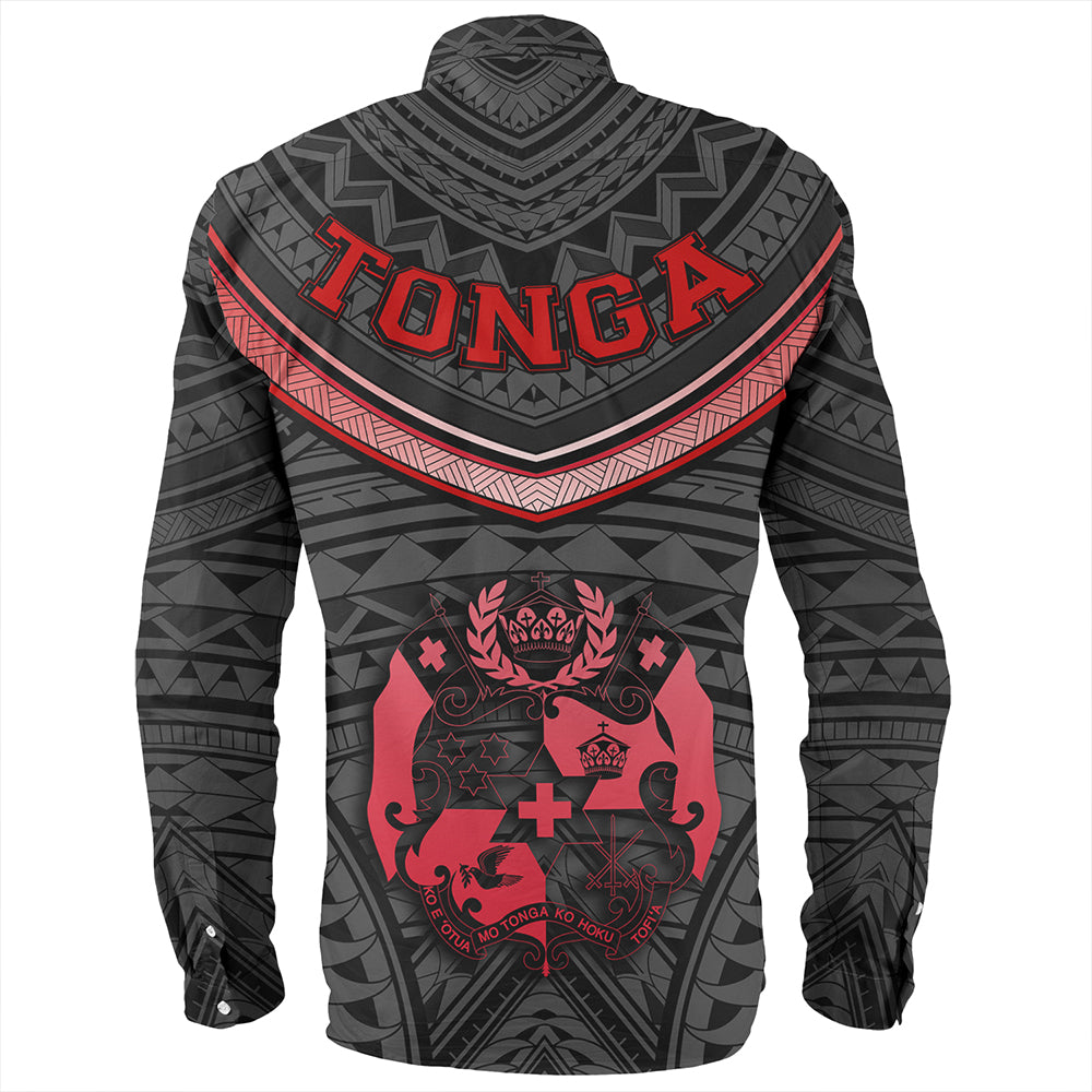 Tonga Long Sleeve Shirt Polynesian Authen