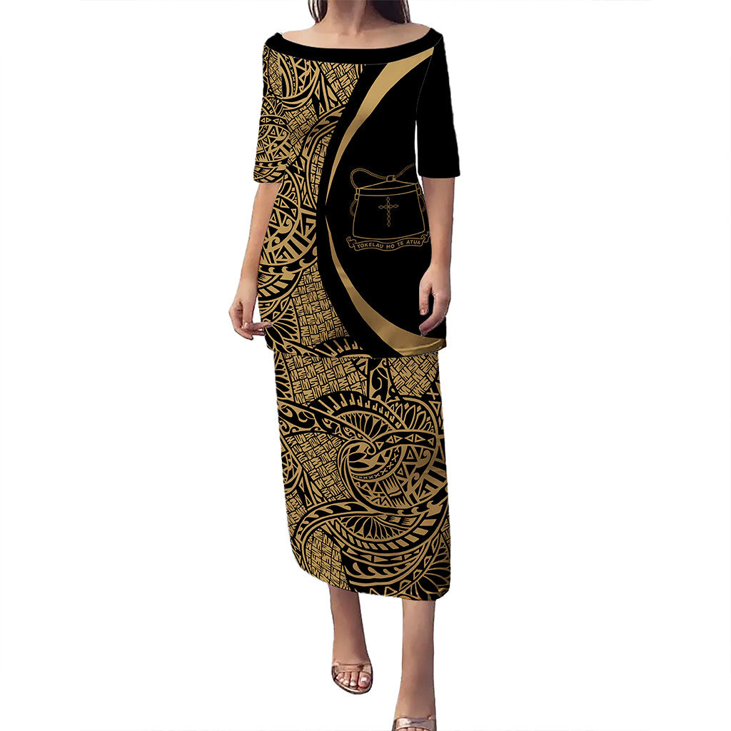 Tokelau Puletasi Coat Of Arms Lauhala Circle Style