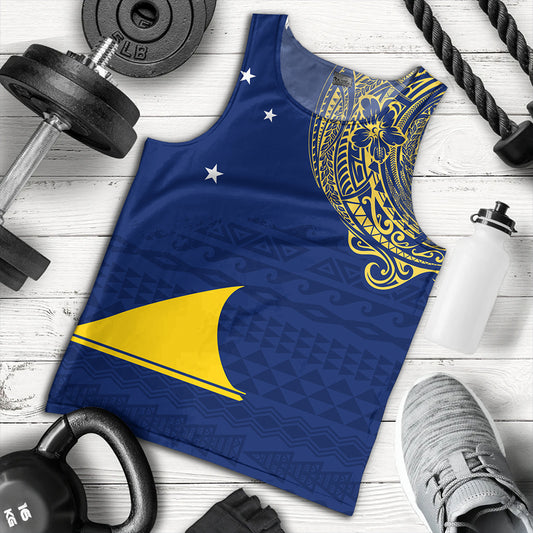 Tokelau Tank Top Polynesian Flag With Coat Of Arms