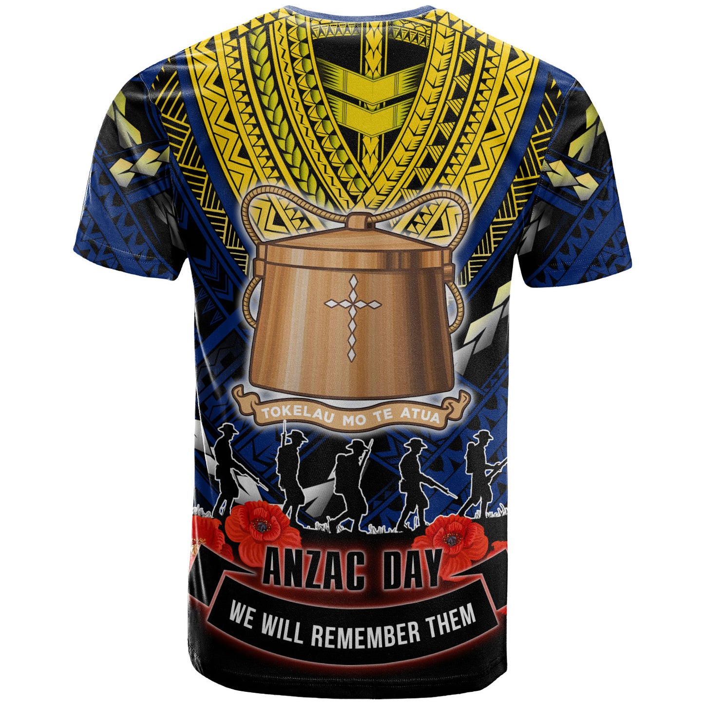 Tokelau T-Shirt - Tokelau Anzac Remembrance Day T-Shirt