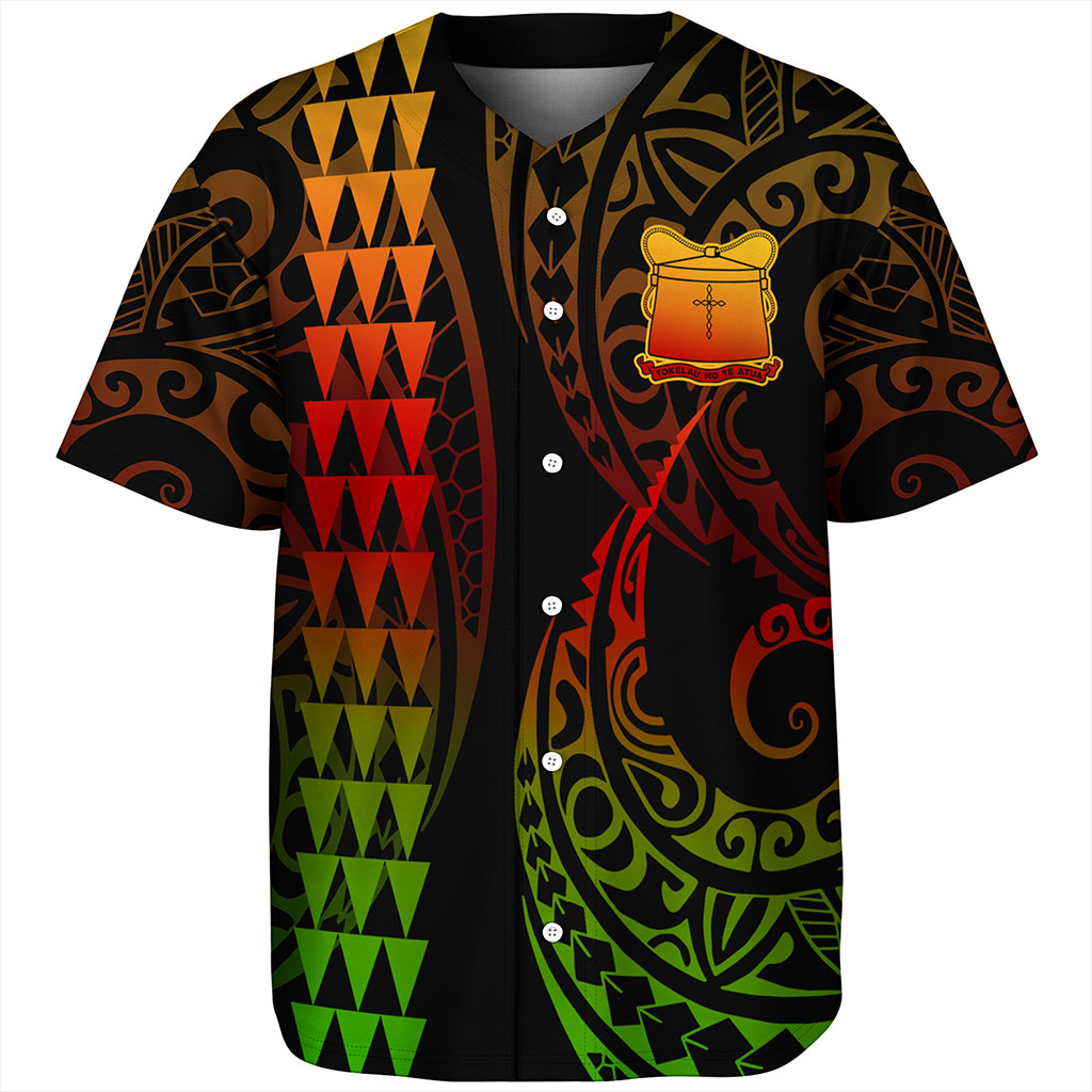 Tokelau Baseball Shirt Kakau Style