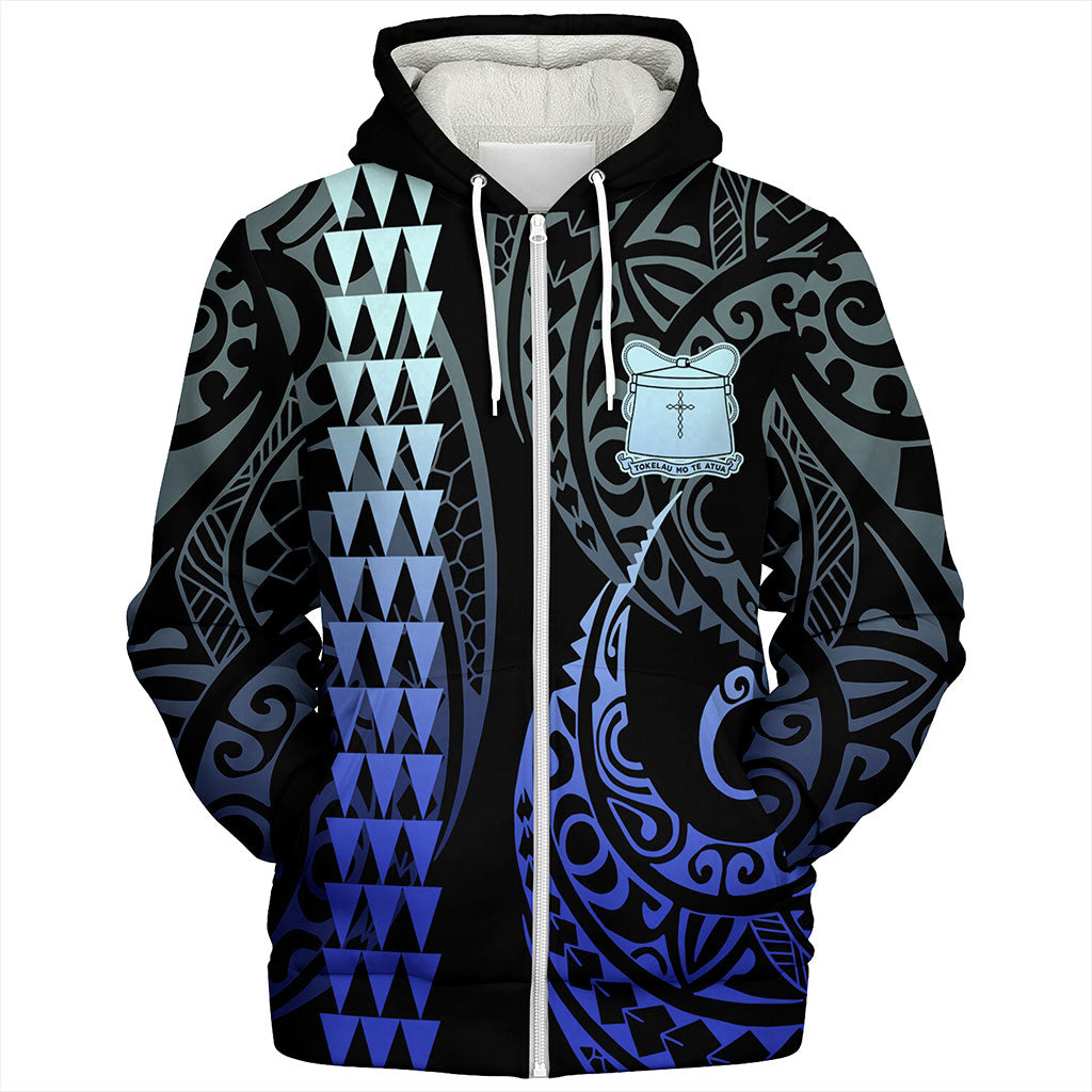 Tokelau Sherpa Hoodie Kakau Style