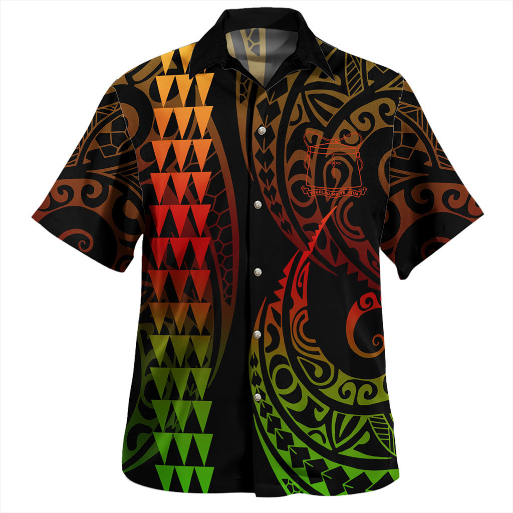 Tokelau Combo Dress And Shirt Kakau Style Reggae