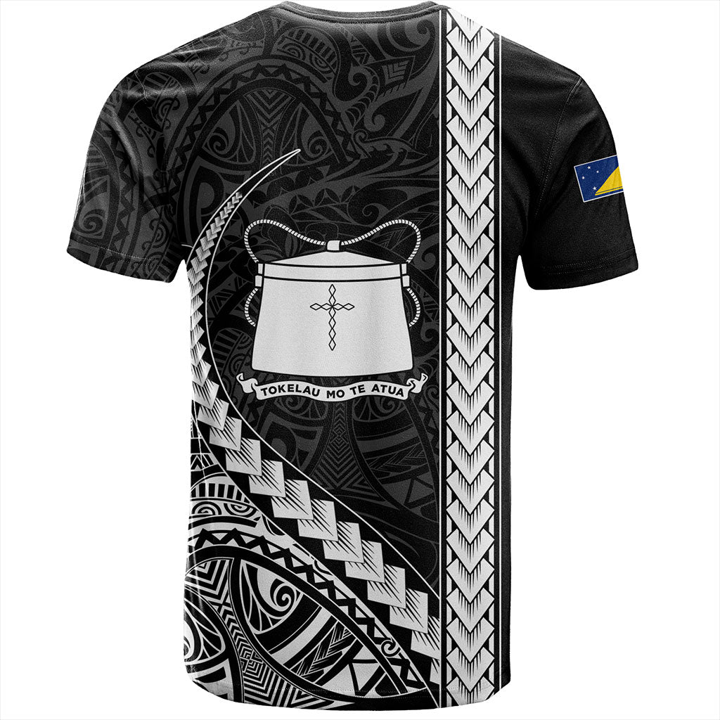 Tokelau T-Shirt Tribal Polynesian Coat Of Arms