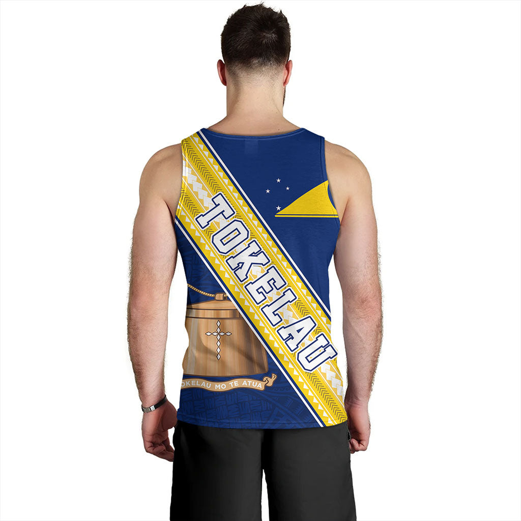 Tokelau Tank Top Flag And Coat Of Arms