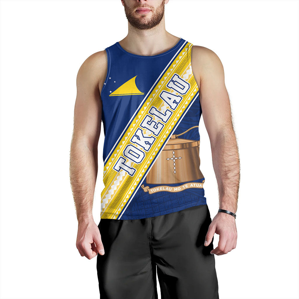 Tokelau Tank Top Flag And Coat Of Arms