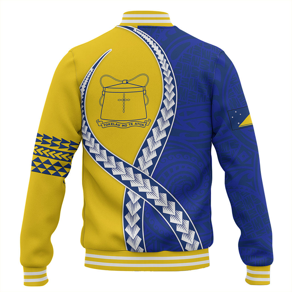 Tokelau Baseball Jacket Tribal Polynesian In My Heart