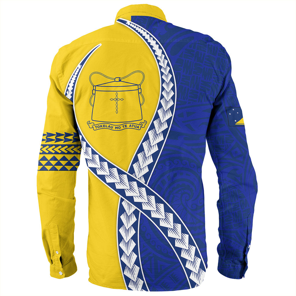 Tokelau Long Sleeve Shirt Tribal Polynesian In My Heart