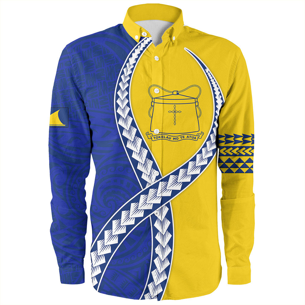 Tokelau Long Sleeve Shirt Tribal Polynesian In My Heart