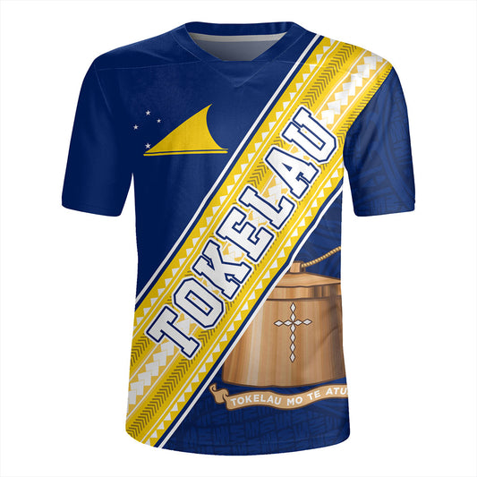 Tokelau Rugby Jersey Flag And Coat Of Arms