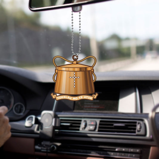 Tokelau Car Hanging Ornament Coat Of Arms
