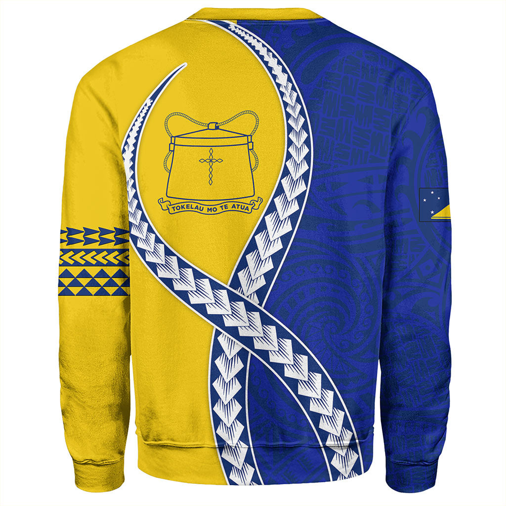 Tokelau Sweatshirt Tribal Polynesian In My Heart