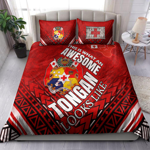 Tonga Bedding Set - Awesome Tongan Patterns Bedding Set