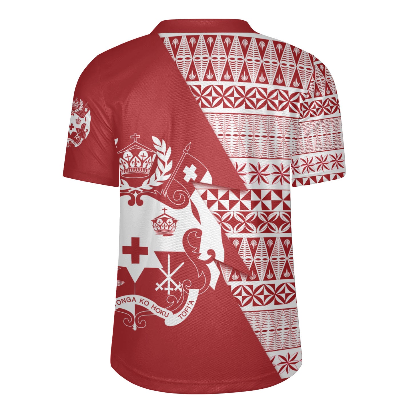 Tonga Custom Personalised Rugby Jersey Flash Style