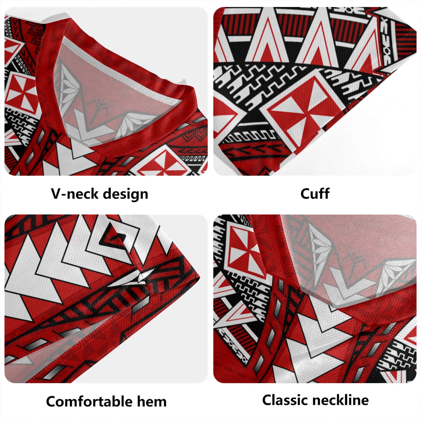 Tonga Rugby Jersey Kingdom Of Tonga Tribal Patterns