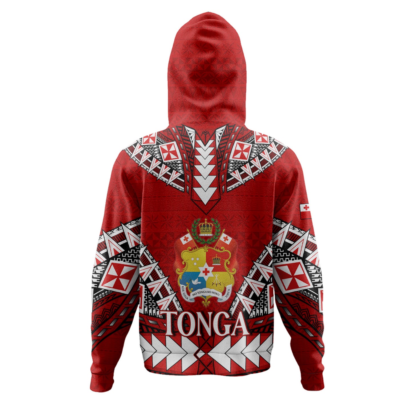 Tonga Hoodie Kingdom Of Tonga Tribal Patterns