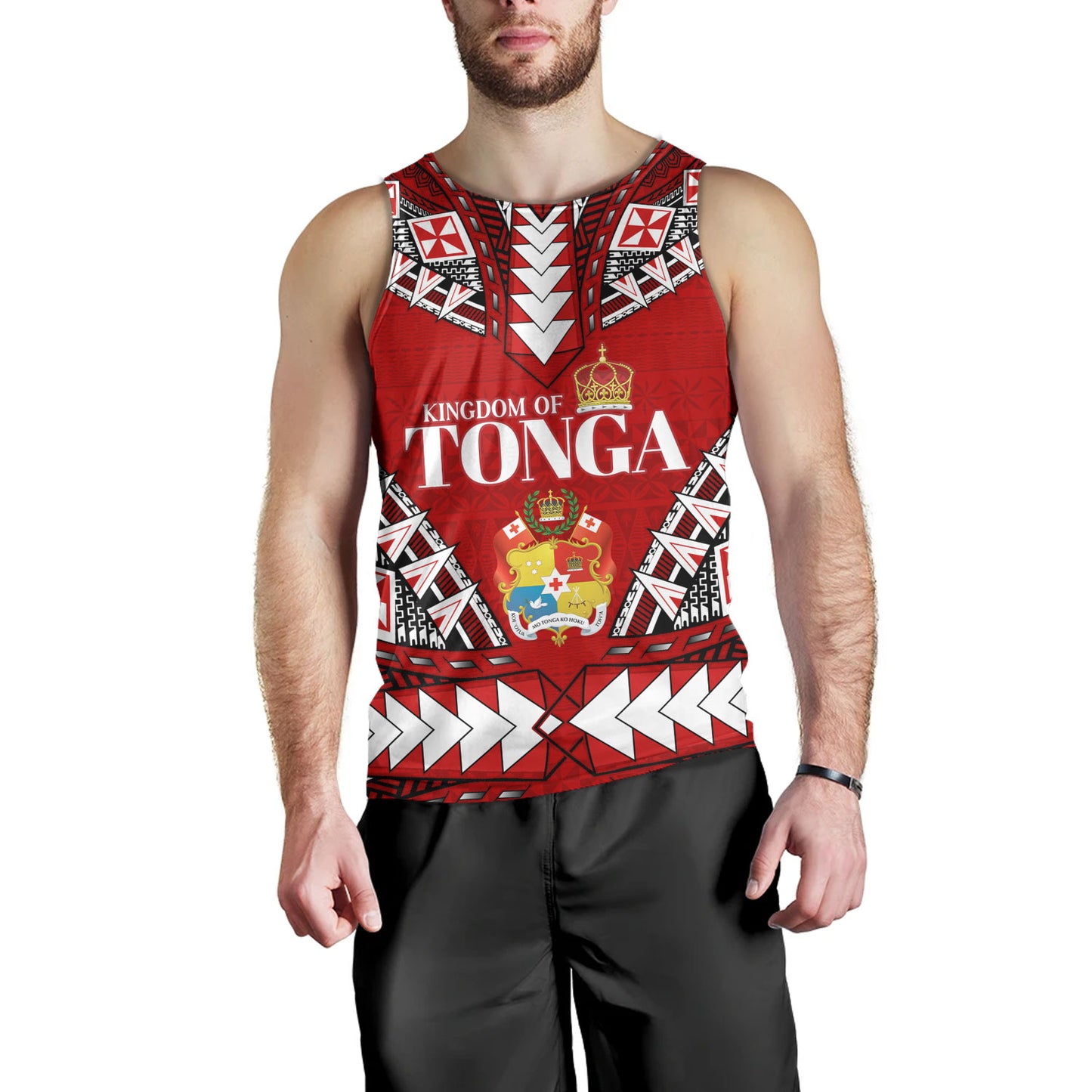 Tonga Tank Top Kingdom Of Tonga Tribal Patterns