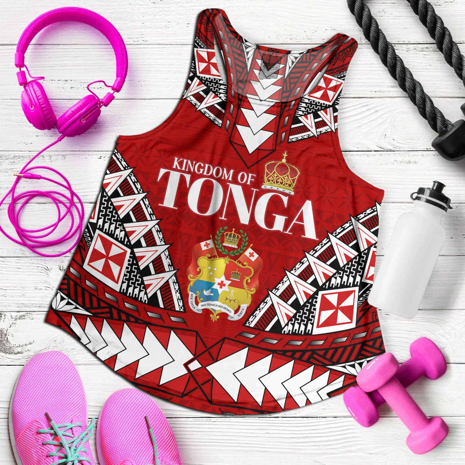 Tonga Women Tank Kingdom Of Tonga Tribal Patterns