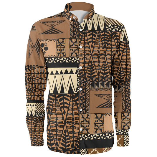 Tonga Long Sleeve Shirt Tonga Siapo