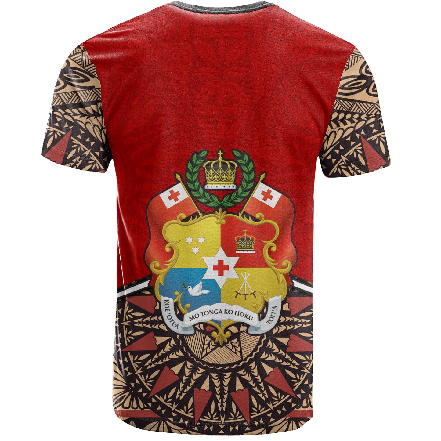 Tonga T-Shirt Tongan Ngatu Design