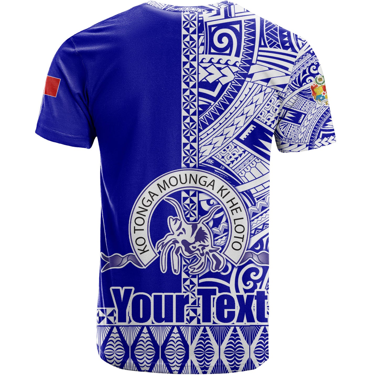 Tonga Custom Personalised T-Shirt Tupou College Toloa Simple Ngatu Patterns