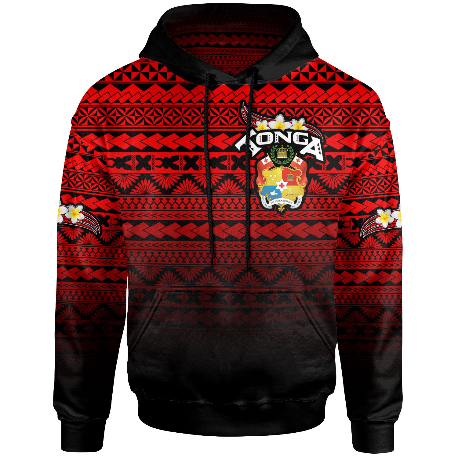 Tonga Hoodie - Custom Tongan Patterns Culture