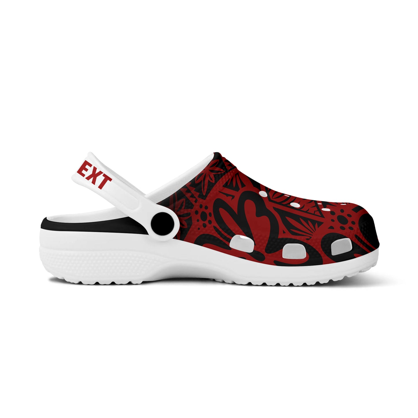 Tonga Clogs Shoes Custom Text Tonga Kupesi Ngatu