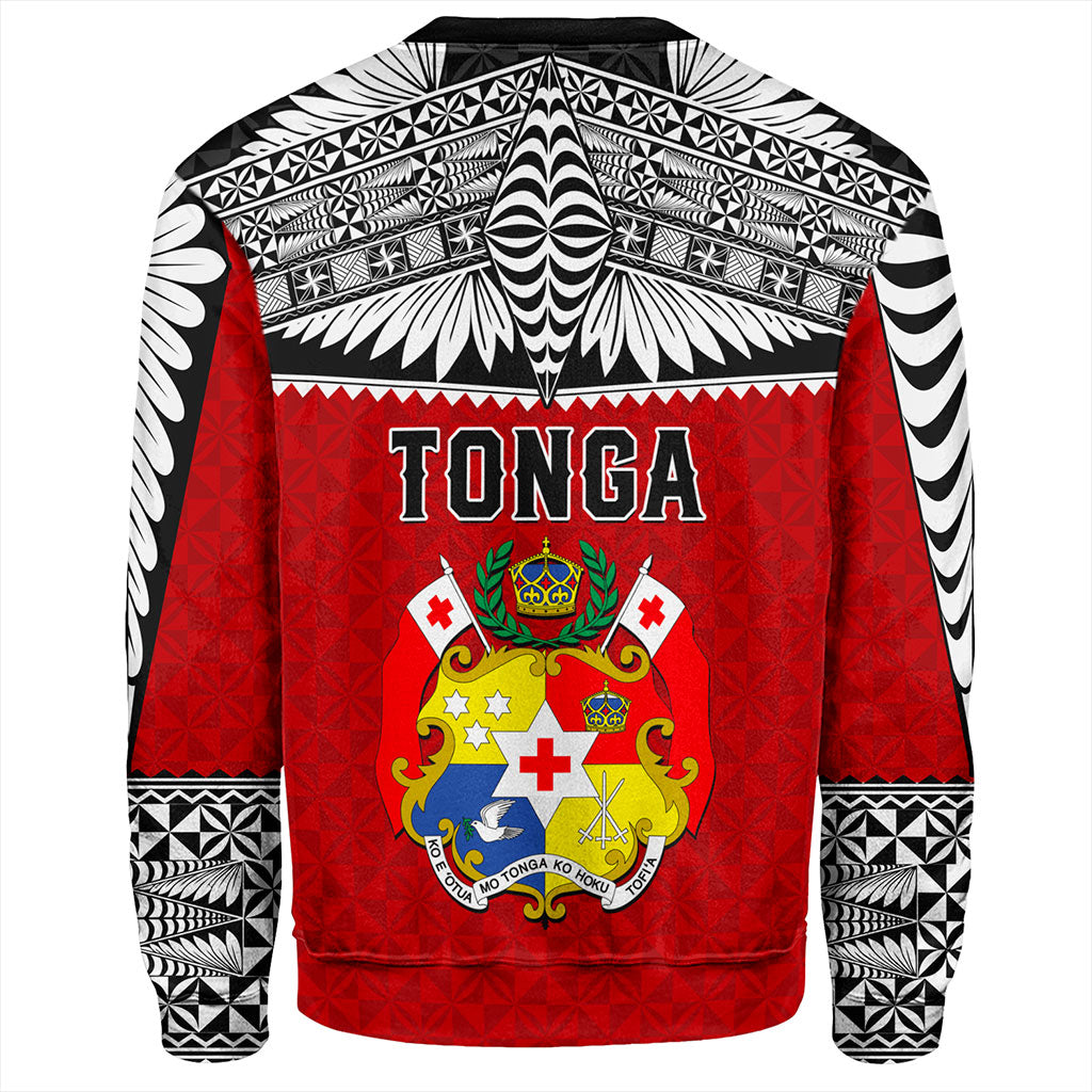 Tonga Sweatshirt Ngatu Design Tribal New Style