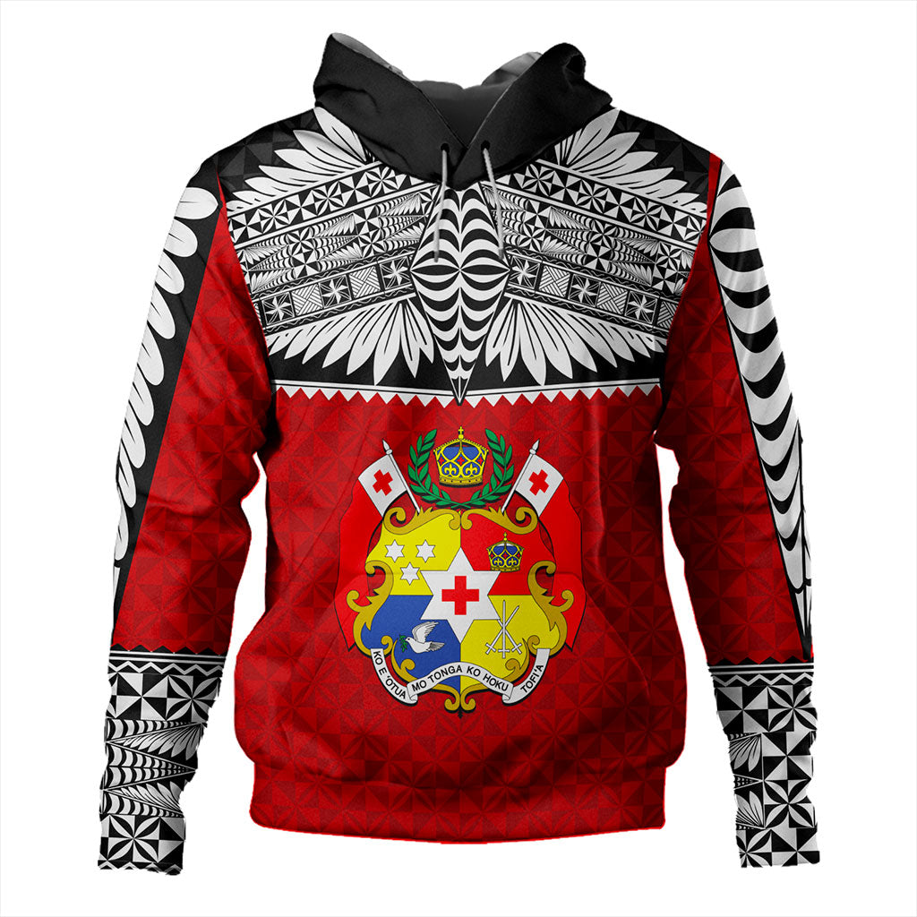Tonga Hoodie Ngatu Design Tribal New Style